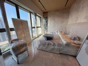 Living Room in 4 BHK Apartment at Prestige Jasdan Classic, Mahalaxmi – for Sale