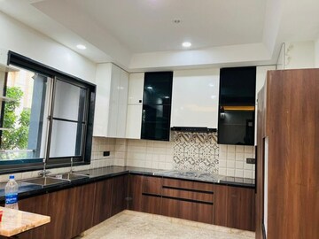Kitchen in 3 BHK Builder Floor at Sushant Lok I – for Rent