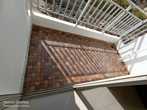 Balcony in 2 BHK Apartment at Majestique Rhythm County, Handewadi – for Sale