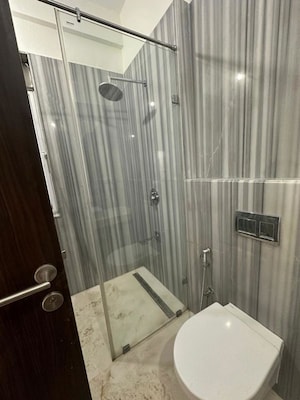 Bathroom in 3 BHK Apartment at Kalpataru Radiance, Goregaon West – for Rent