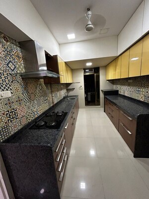 Kitchen in 2 BHK Apartment at DB Realty Orchid Woods, Goregaon East – for Sale