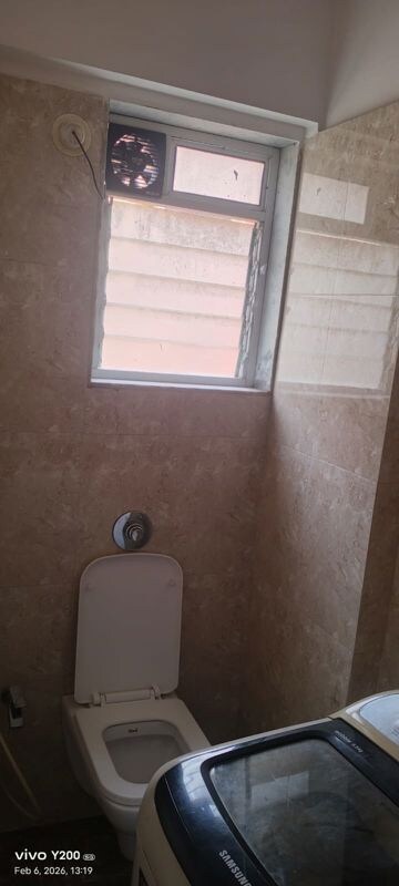 Bathroom in 1 BHK Apartment at Kavya Residency Thane, Ghodbunder Road – for Rent