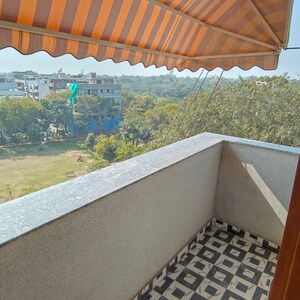 Balcony in 2 BHK Builder Floor at Malviya Nagar – for Rent