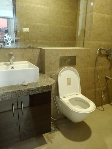Bathroom in 2 BHK Apartment at Sunteck Avenue 2, Goregaon West – for Rent