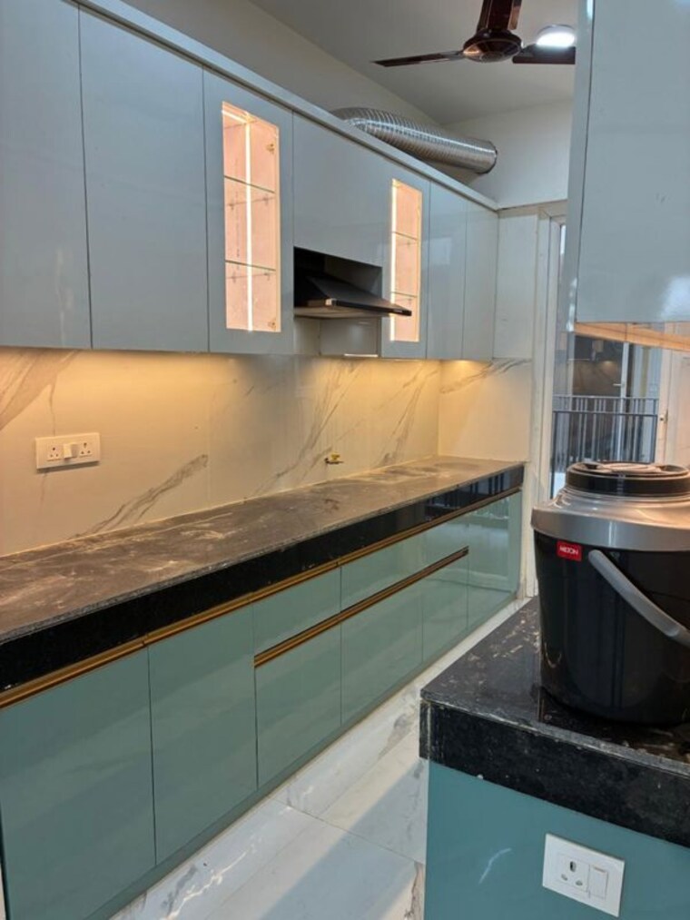 Kitchen, m3m-soulitude 3.5 Bedroom 1500 Sq.Ft. Builder Floor In Sector 89 Gurgaon 9935272