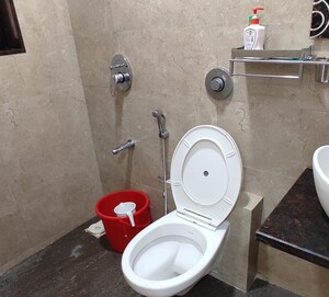 Bathroom in 1 BHK Apartment at Crystal Armus, Chembur – for Rent