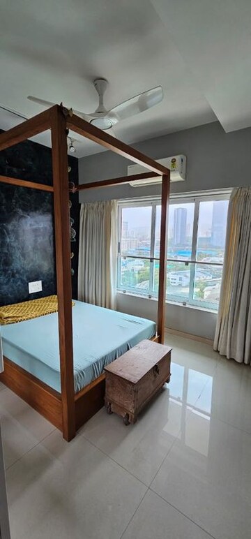 Balcony in 2 BHK Apartment at Romell Aether, Goregaon East – for Rent