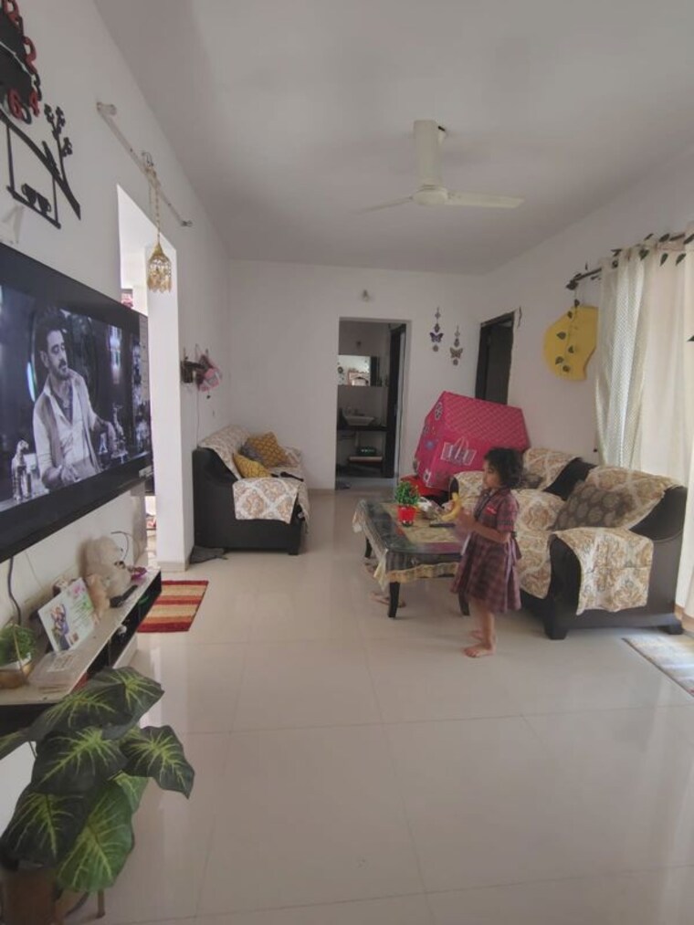 Living Room, pride-world-city-long-island 1.5 Bedroom 630 Sq.Ft. Apartment In Charholi Budruk Pune 9935317