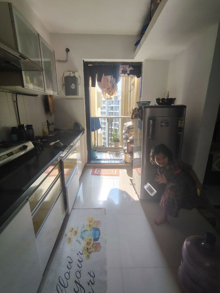 Kitchen, pride-world-city-long-island 1.5 Bedroom 630 Sq.Ft. Apartment In Charholi Budruk Pune 9935317