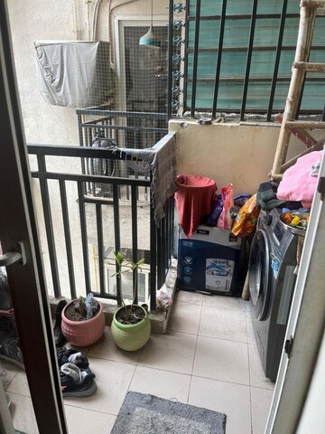 Balcony in Studio Apartment at Galaxy North Avenue, Gaur City 1 – for Sale