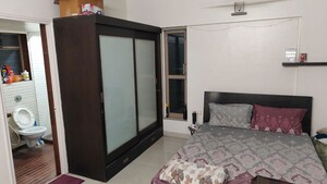 Bedroom in 3 BHK Apartment at Fortaleza CHSL, Kalyani Nagar – for Rent
