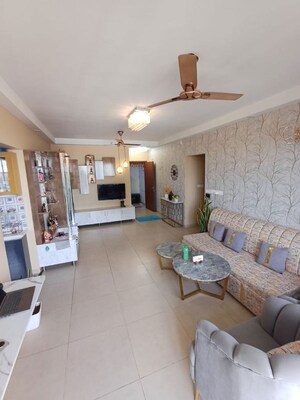 Living Room in 3 BHK Apartment at Amigo Estella, Thanisandra Main Road – for Sale