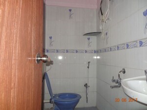 Bathroom in 3 BHK Penthouse at Vrindavan CHS Kharadi, Kharadi – for Rent