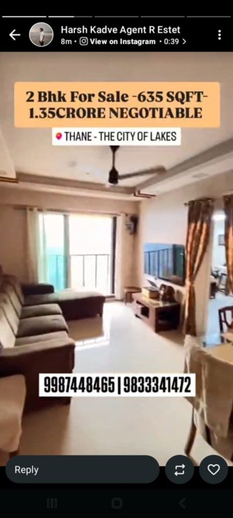 Living Room, rustomjee-urbania-azziano 3 Bedroom 1500 Sq.Ft. Apartment In Thane West Thane 9936351