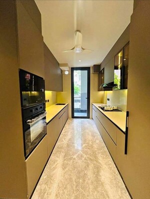 Staircase in 5 BHK Apartment at Mahagun Marvella, Sector 78 – for Rent