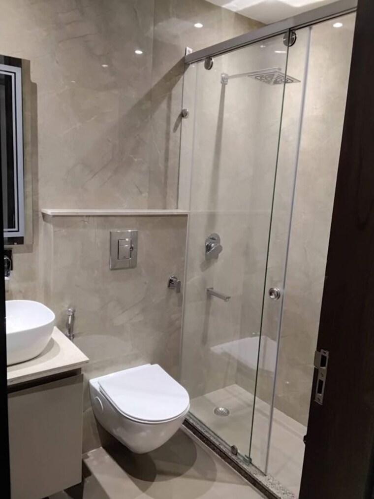 Bathroom, sushma-joynest-moh 3 Bedroom 1610 Sq.Ft. Apartment In Bir Chhat Chandigarh 9927367