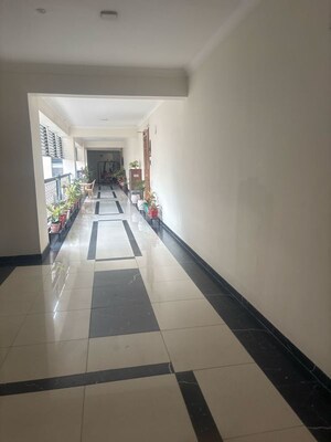 Building Lobby in 4 BHK Apartment at Azeagaia Botanica, Vrindavan Yojna – for Sale