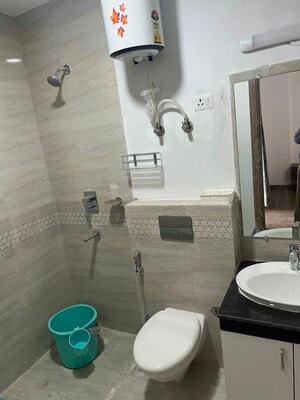 Bathroom in 4 BHK Builder Floor at Sector 31 – for Rent
