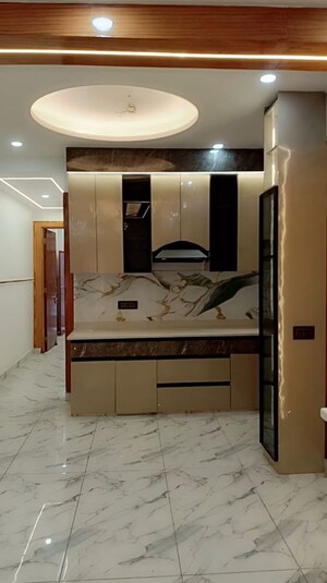 Kitchen in 4 BHK Builder Floor at Shalimar Garden Extension I – for Sale