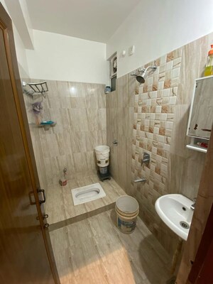 Bathroom in 2 BHK Apartment at Mowa – for Rent