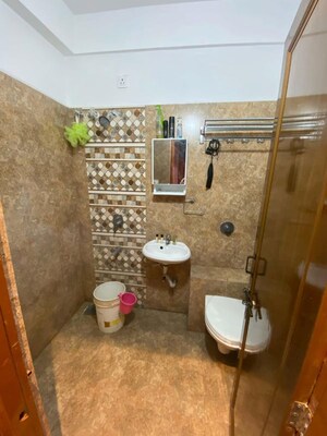 Bathroom in 2 BHK Apartment at Mowa – for Rent
