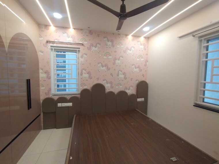 Kitchen, accurate-wind-chimes 3 Bedroom 1660 Sq.Ft. Apartment In Gachibowli Hyderabad 9936907