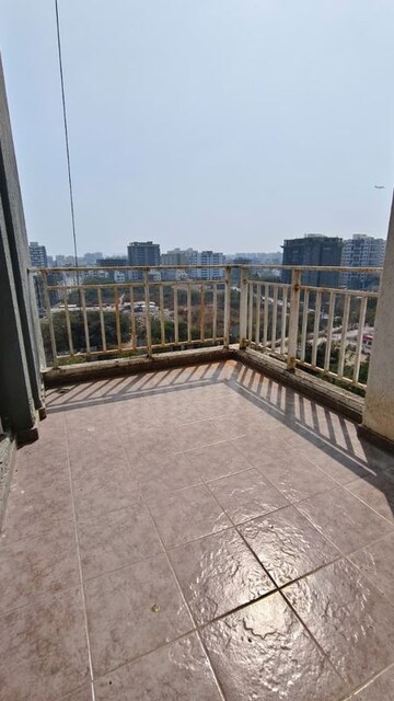 Balcony in 1.5 BHK Apartment at Palm Atlantis, Wagholi – for Rent