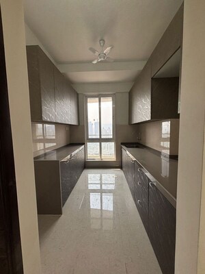 Kitchen in 3 BHK Apartment at Rosa Manhattan, Ghodbunder Road – for Rent