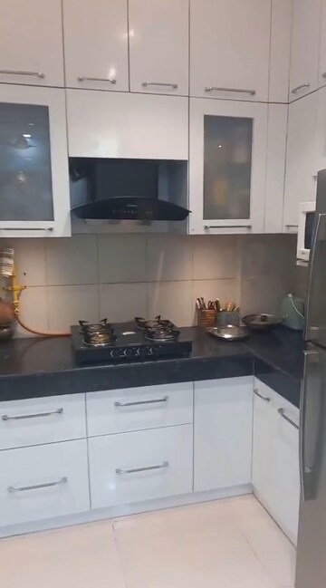 Kitchen in 3 BHK Builder Floor at Wave Executive Floors, Wave City – for Sale