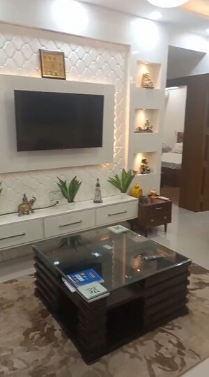 Living Room in 3 BHK Builder Floor at Wave Executive Floors, Wave City – for Sale
