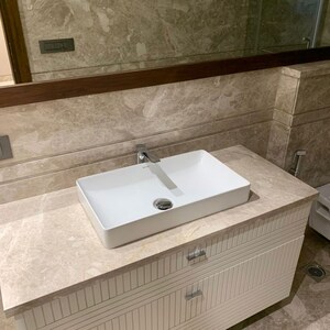 Bathroom in 4 BHK Builder Floor at Vasant Vihar – for Sale