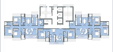 Floor Plan in 1.5 BHK Apartment at Sugee Akanksha, Dadar West – for Sale