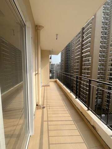 Balcony in 4 BHK Apartment at Amrapali Heartbeat City, Sector 107 – for Rent