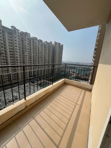 Balcony in 4 BHK Apartment at Amrapali Heartbeat City, Sector 107 – for Rent