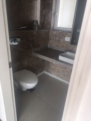 Bathroom in 4 BHK Apartment at Lodha World Crest, Worli – for Rent