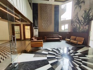 Building Lobby in 2 BHK Apartment at Rishita Mulberry Heights, Sushant Golf City – for Sale