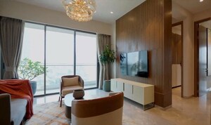 Living Room in 3 BHK Apartment at Prestige Jasdan Classic, Mahalaxmi – for Sale