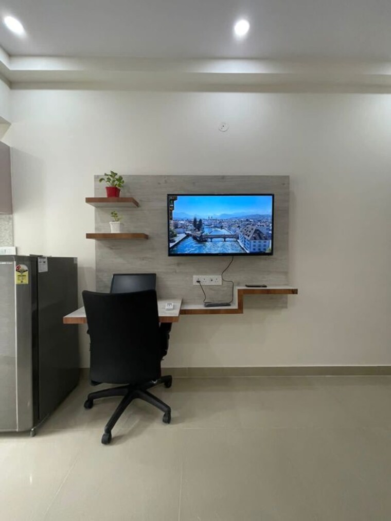 Master Bedroom, sector 31 1 RK 265 Sq.Ft. Penthouse In Sector 31 Gurgaon 9937177
