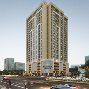 3 BHK Apartment – Exterior View View at Millennium Celesta, Kharghar Sector 33 - for Sale