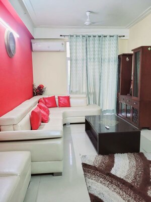 Living Room in 3 BHK Apartment at JM Aroma, Sector 75 – for Rent