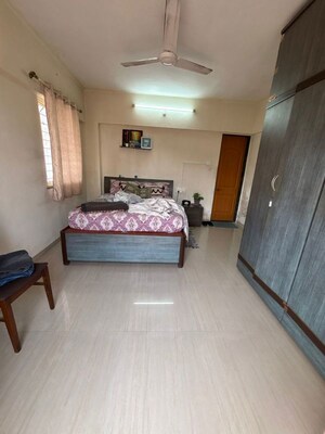 Bedroom in 2 BHK Apartment at Sai Shree CHS Ltd, Pimple Saudagar – for Sale