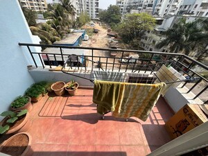 Balcony in 2 BHK Apartment at Sai Shree CHS Ltd, Pimple Saudagar – for Sale