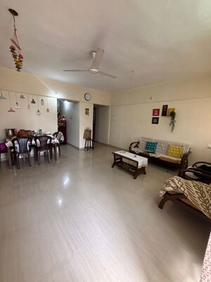 Living Room in 2 BHK Apartment at Sai Shree CHS Ltd, Pimple Saudagar – for Sale
