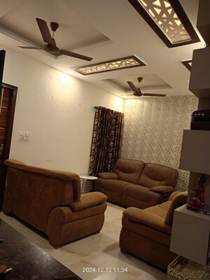 Living Room in 3 BHK Builder Floor at Canal Road – for Rent