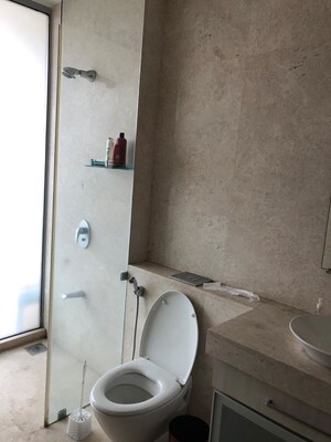 Bathroom in 3 BHK Apartment at Rustomjee OZone, Goregaon West – for Sale