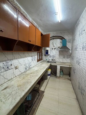Kitchen in 2 BHK Builder Floor at Saket – for Rent
