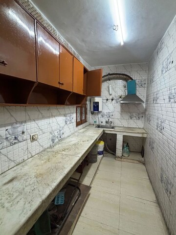 Kitchen in 2 BHK Builder Floor at Saket – for Rent