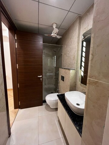 Bathroom in 3 BHK Apartment at Raj One Good Earth, Sector 71 – for Rent