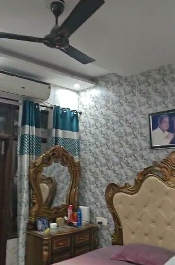 Living Room in 2 BHK Builder Floor at Dhakoli – for Sale