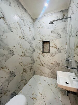 Bathroom in 3 BHK Builder Floor at RPS Palm Drive, Sector 88 – for Rent